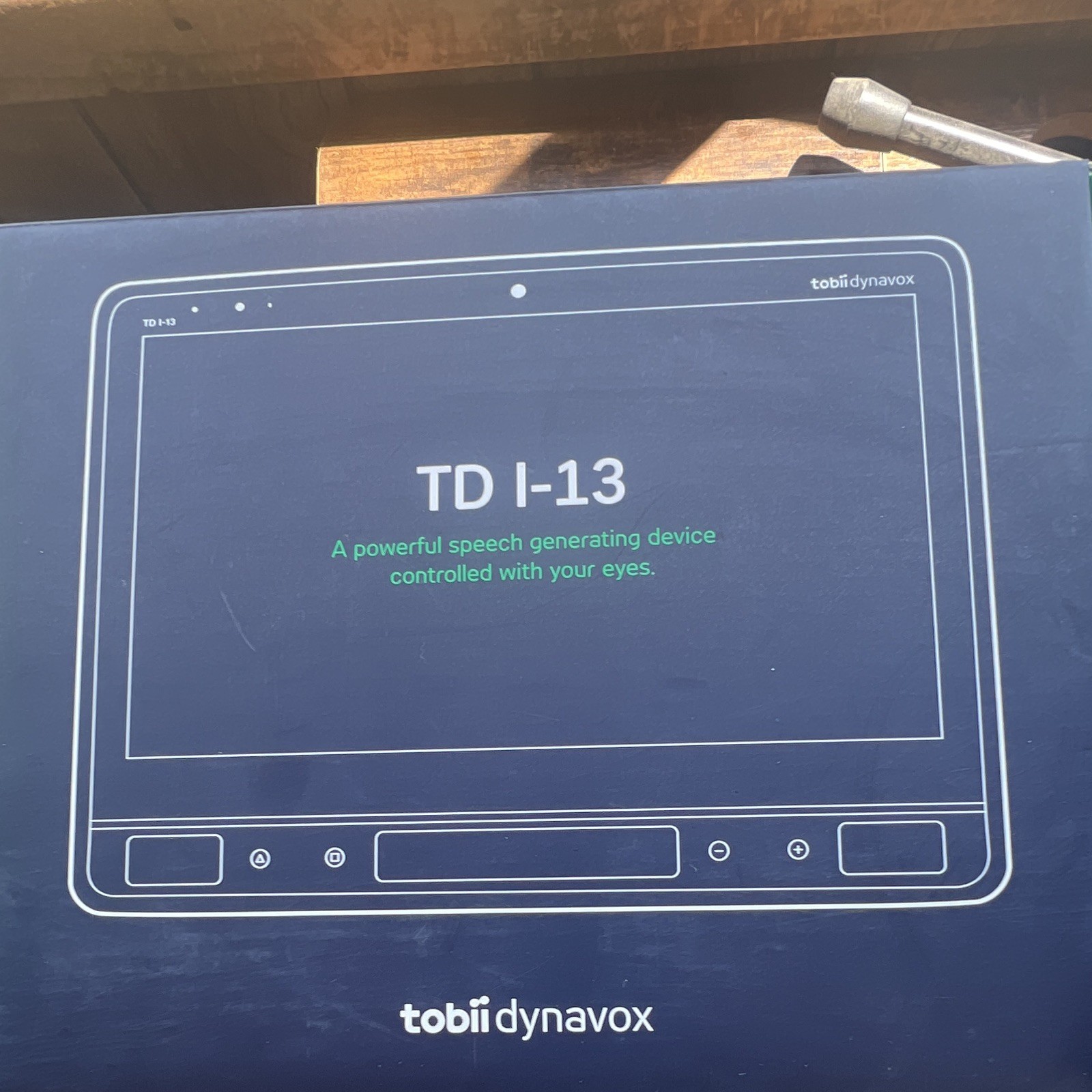 Tobii Dynavox TD I-13 Portable Speech Generating Device w/ Carry Case & 2 licens