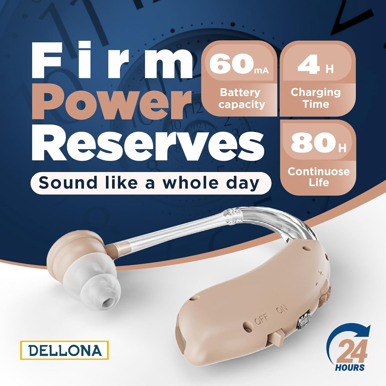 High-Performance Hearing Aids for Seniors, OTC Rechargeable Hearing Aid for Peop
