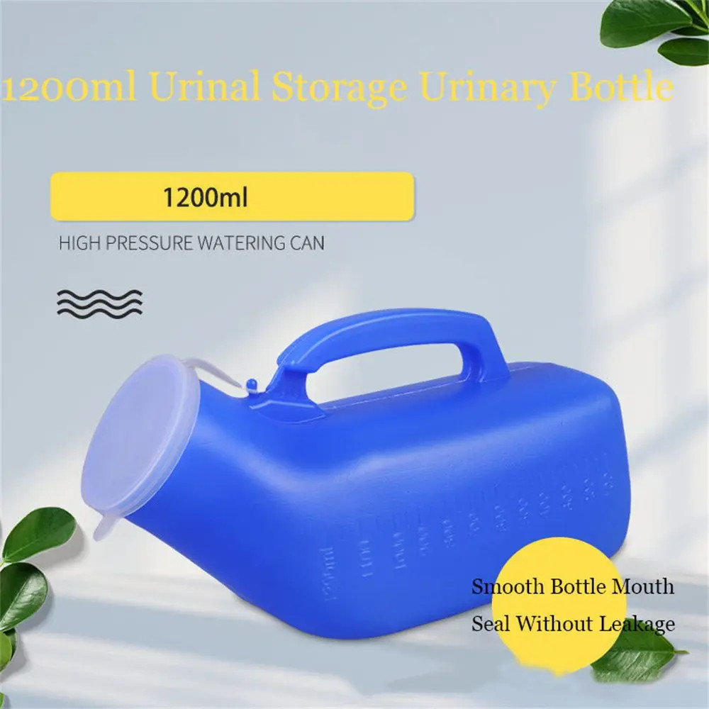 1200/2000Ml Urinal Men’S Large-Capacity Night Pot with Lid Elderly Portable Mobi