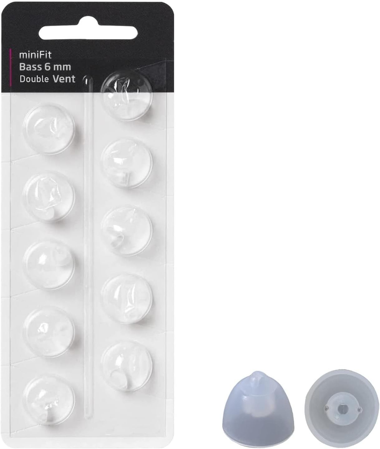 Oticon MiniFit Bass Domes – Replacement Hearing Aid Supplies