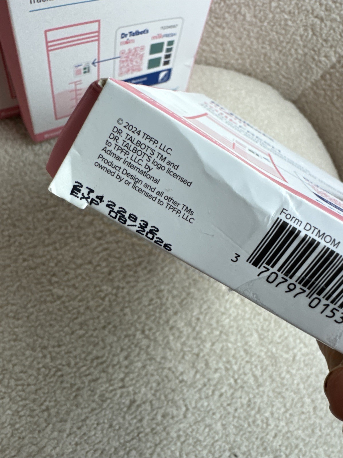 Dr. Talbot’s Breast Milk Freshness Sensors – 7 Boxes