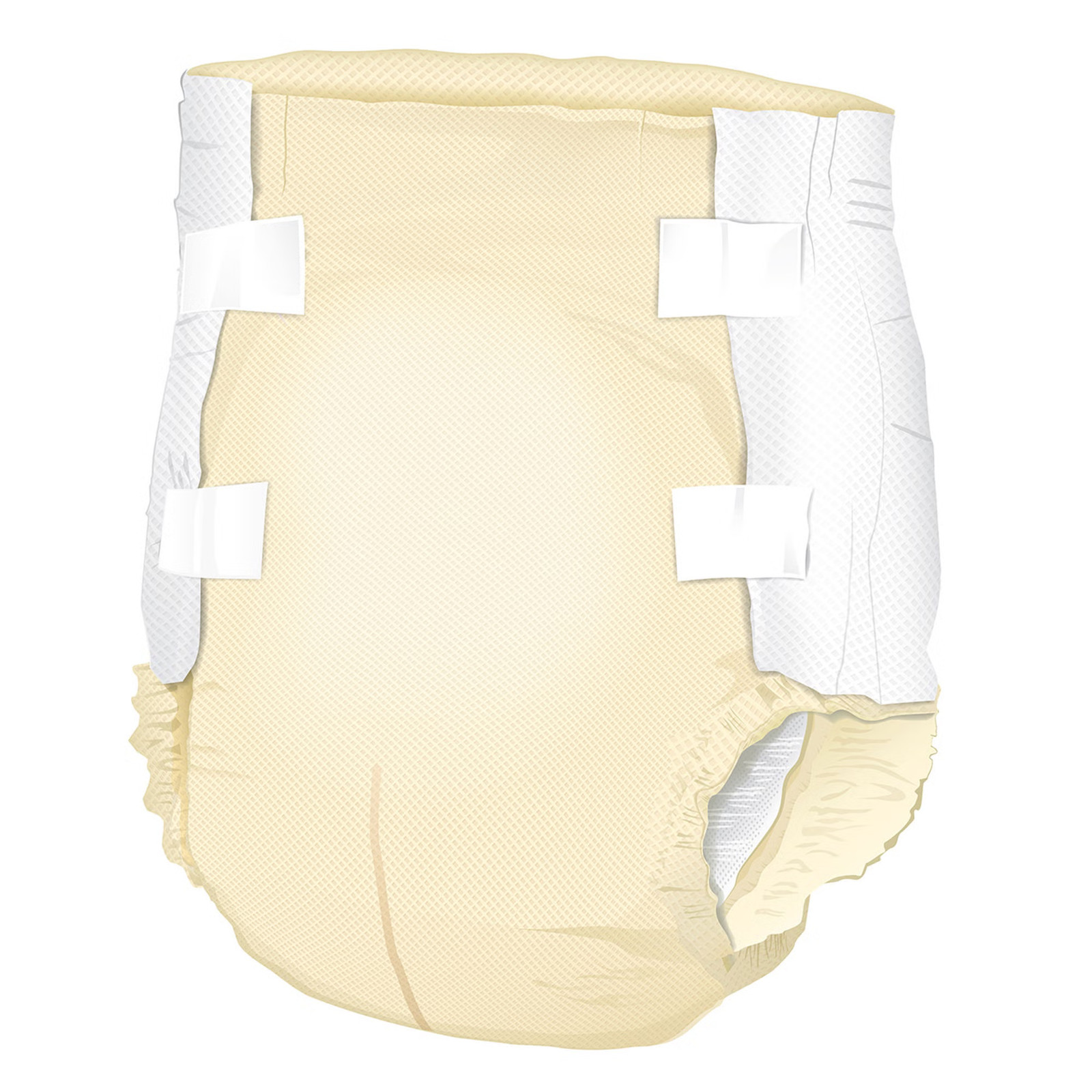 60 McKesson Ultra Heavy Absorbency Adult Disposable Brief Diapers XL Tab Closure