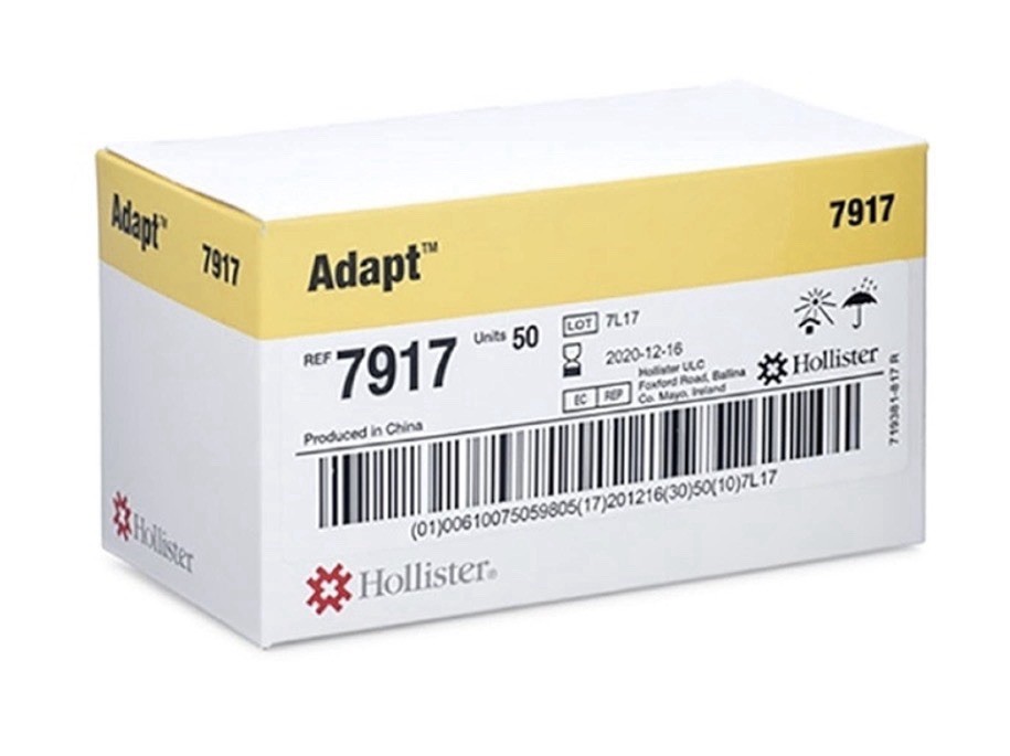 Hollister 7917 Adapt Skin Barrier Wipe Box of 50