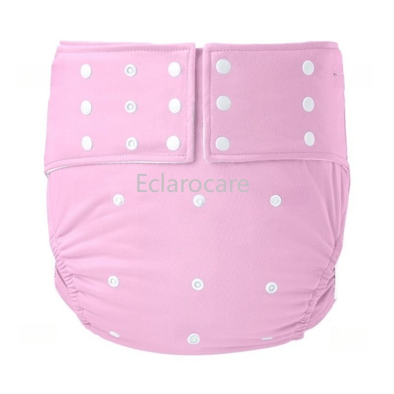 Adult Cloth Diapers Incontinence Pants Adjustable Heavy Absorbency Waterproof