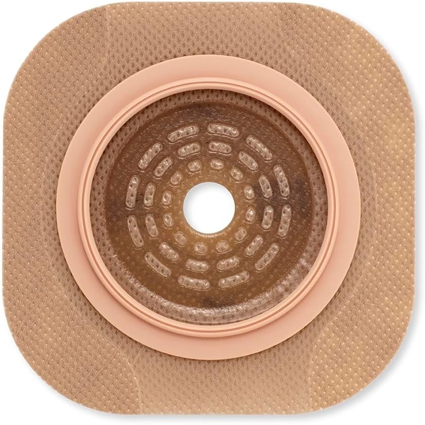 Flat Two-Piece Skin Barrier with Adhesive Border, 5 Pack – Cut-to-Fit Design