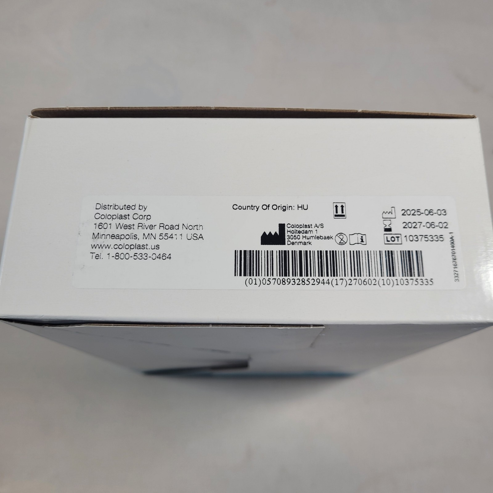 Coloplast SenSura Mio Convex Ostomy Pouch 16767 Wide Outlet 10/Box Exp 2027