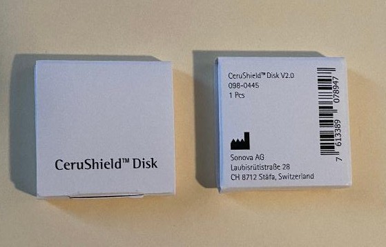 CeruShield Disk V2.0, Sonova AG, Switzerland Originals, 50 Disks FREE Shipping