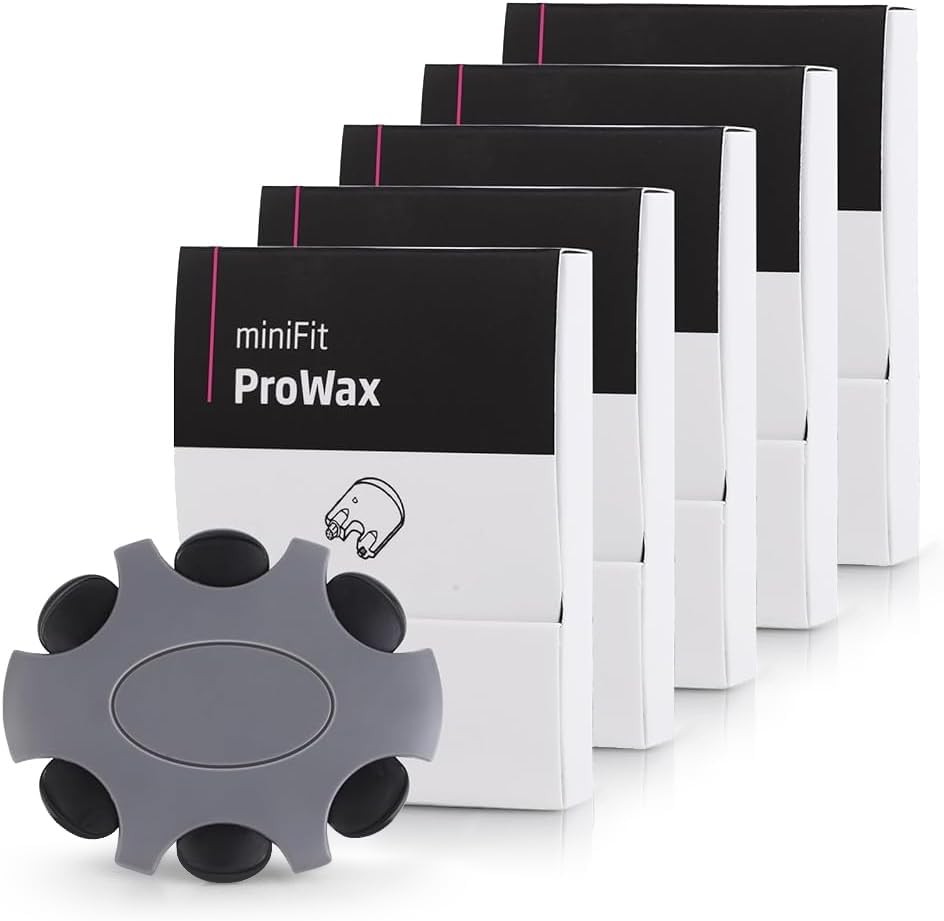 Wax Guards for Hearing Aids, Compatible with Minifit & Prowax Models