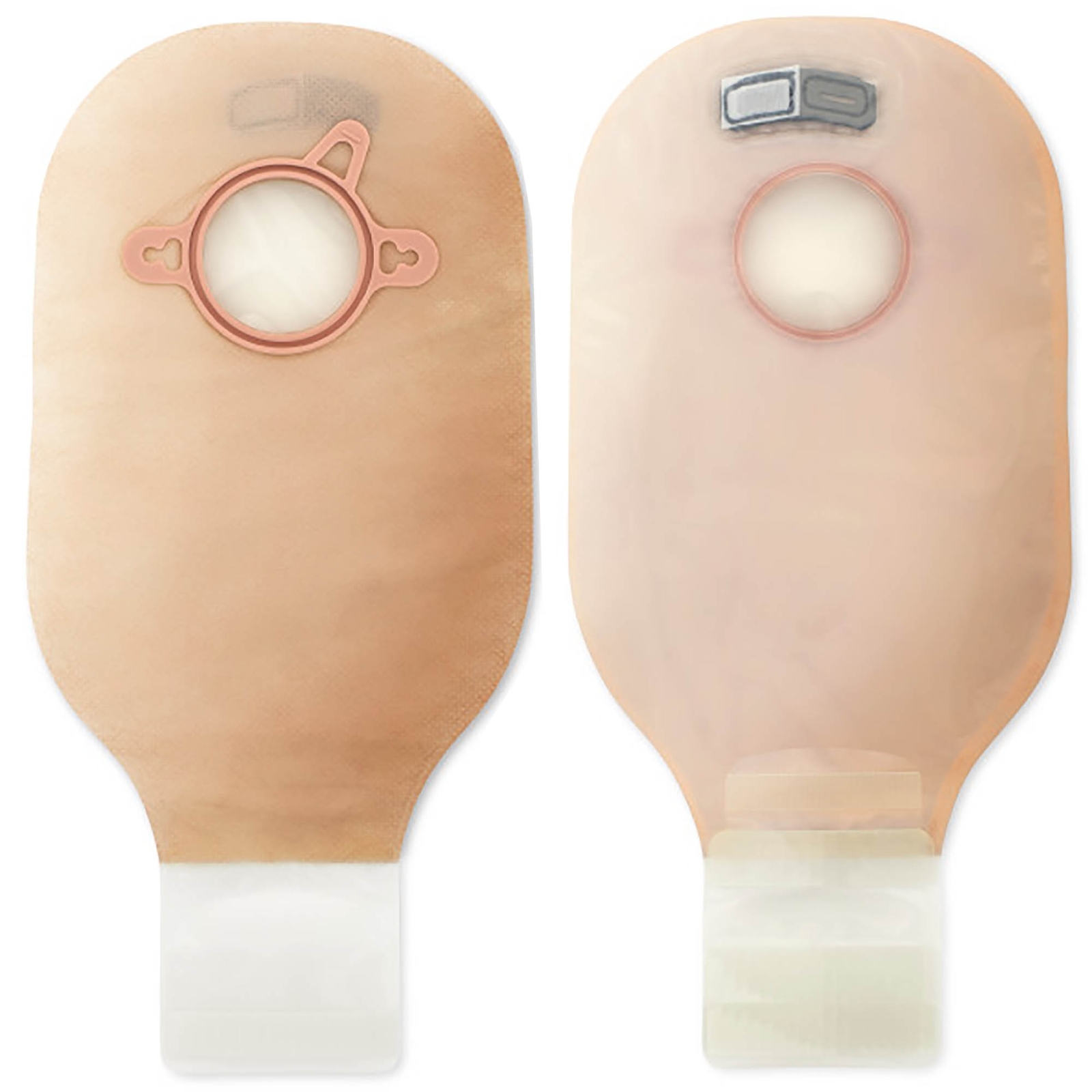 New Image Drainable 12″L 2pc System Colostomy Pouch 2.75″ Flange 18184 10 Ct