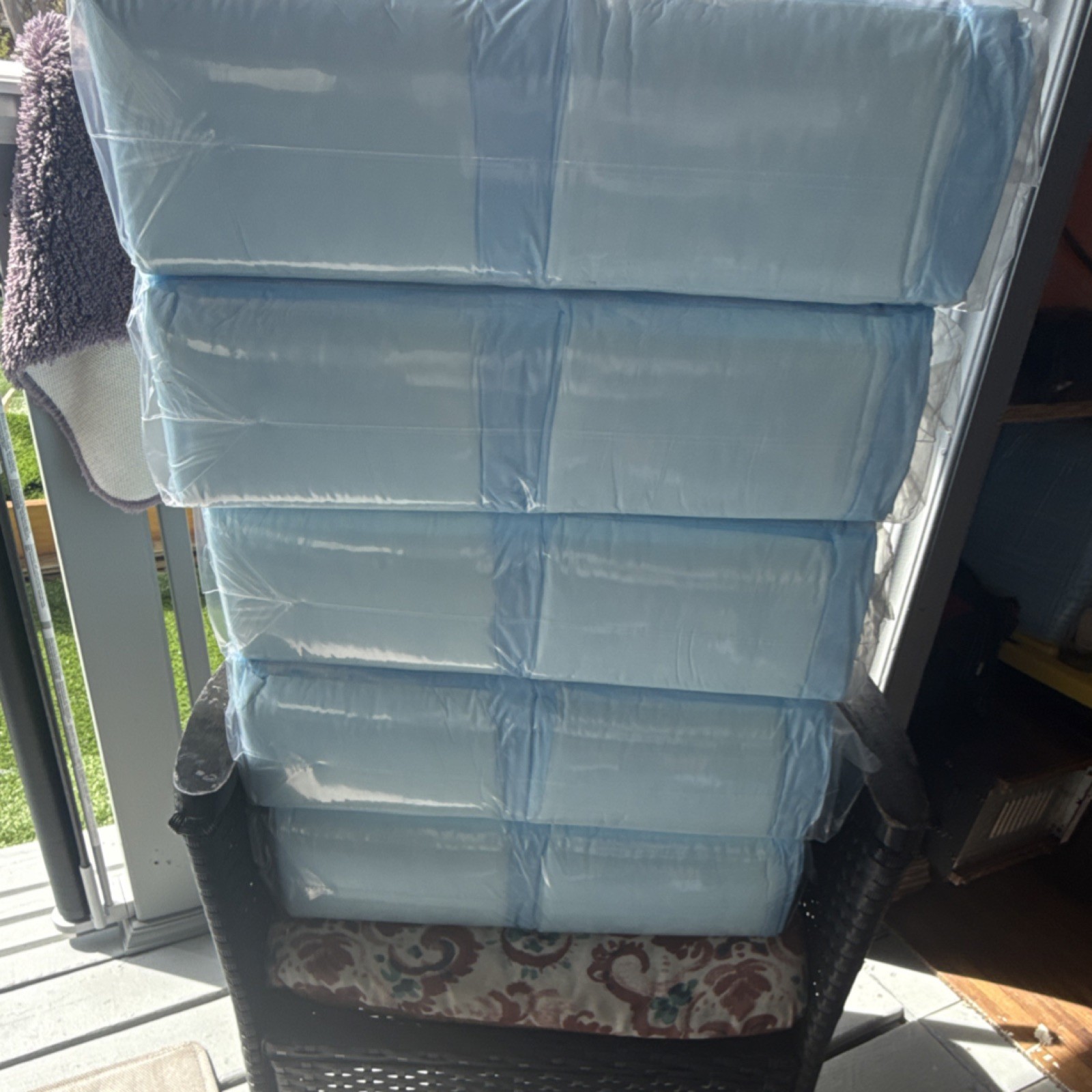 Disposable Blue Incontinence Underpads Pads Bulk Lot