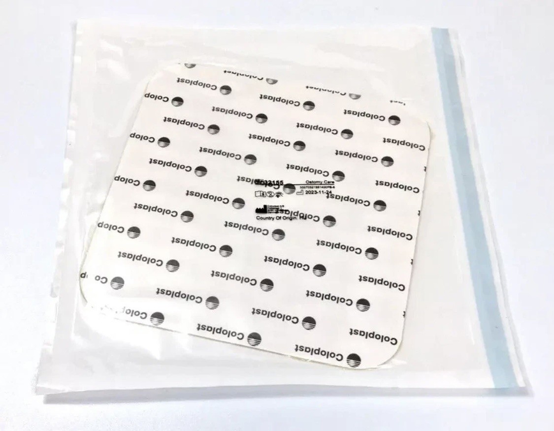5 Coloplast 032155 Brava Skin Protective Sheets 6″ x 6″ Exp 2028/04, No Box