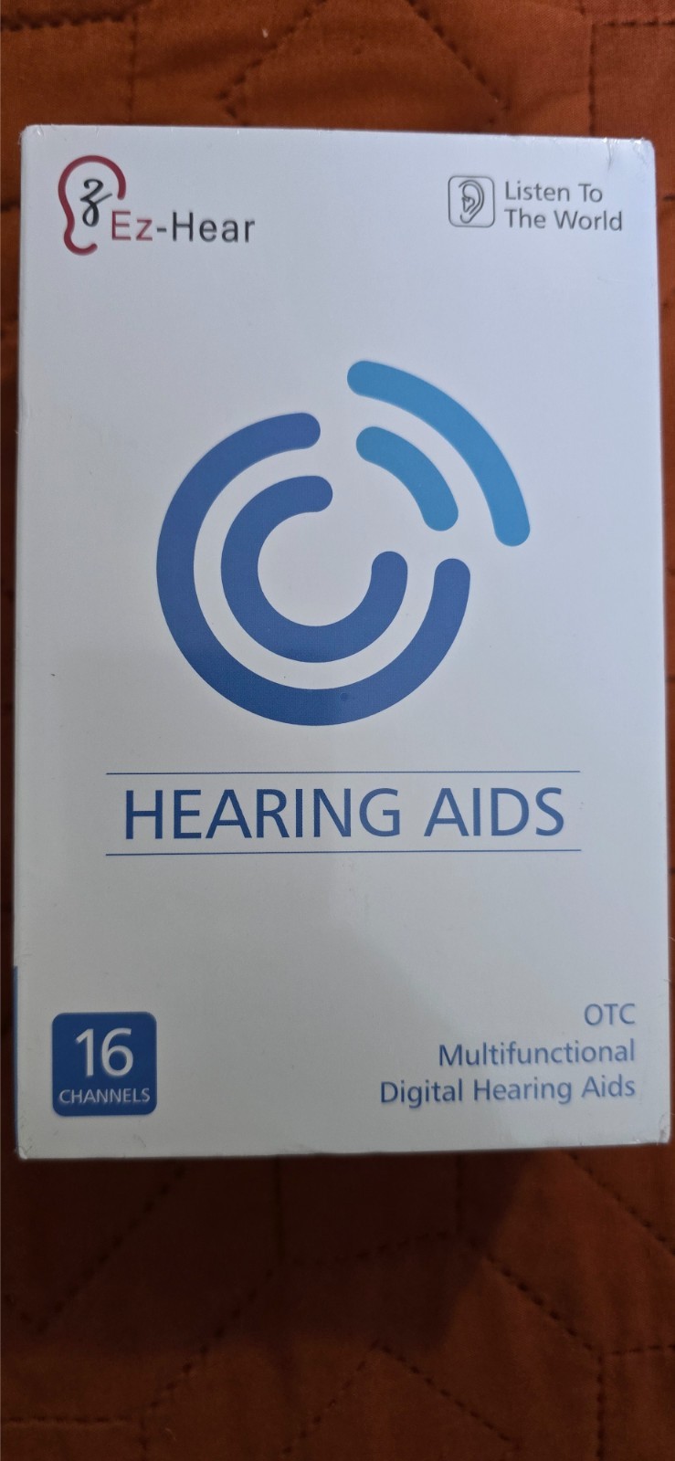 OTC Multifunctional Digital Hearing Aids 16 Channels With Accessories & Charging