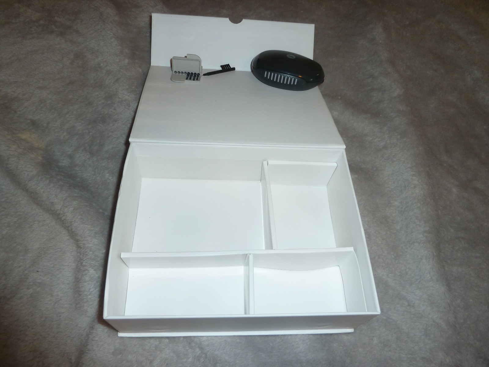 Original Black Genuine Signia Hearing Aid Case Protective Storage Travel Box wax