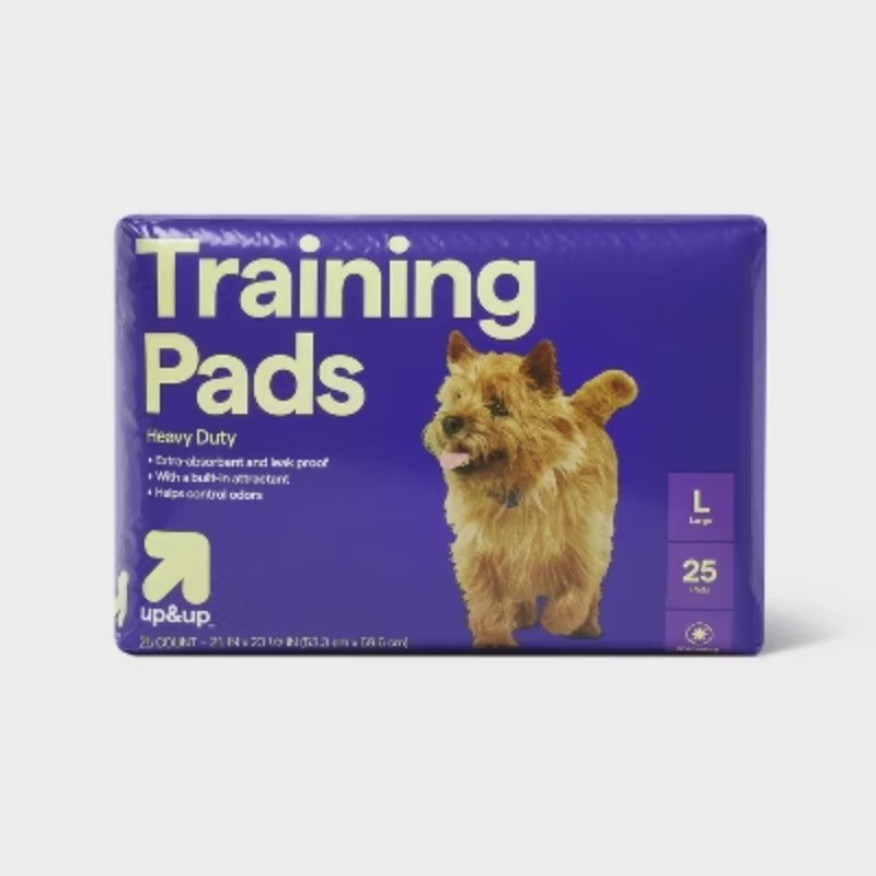 Puppy and Adult Dog Extra Absorbency Heavy Duty Training Pads – L – 25ct