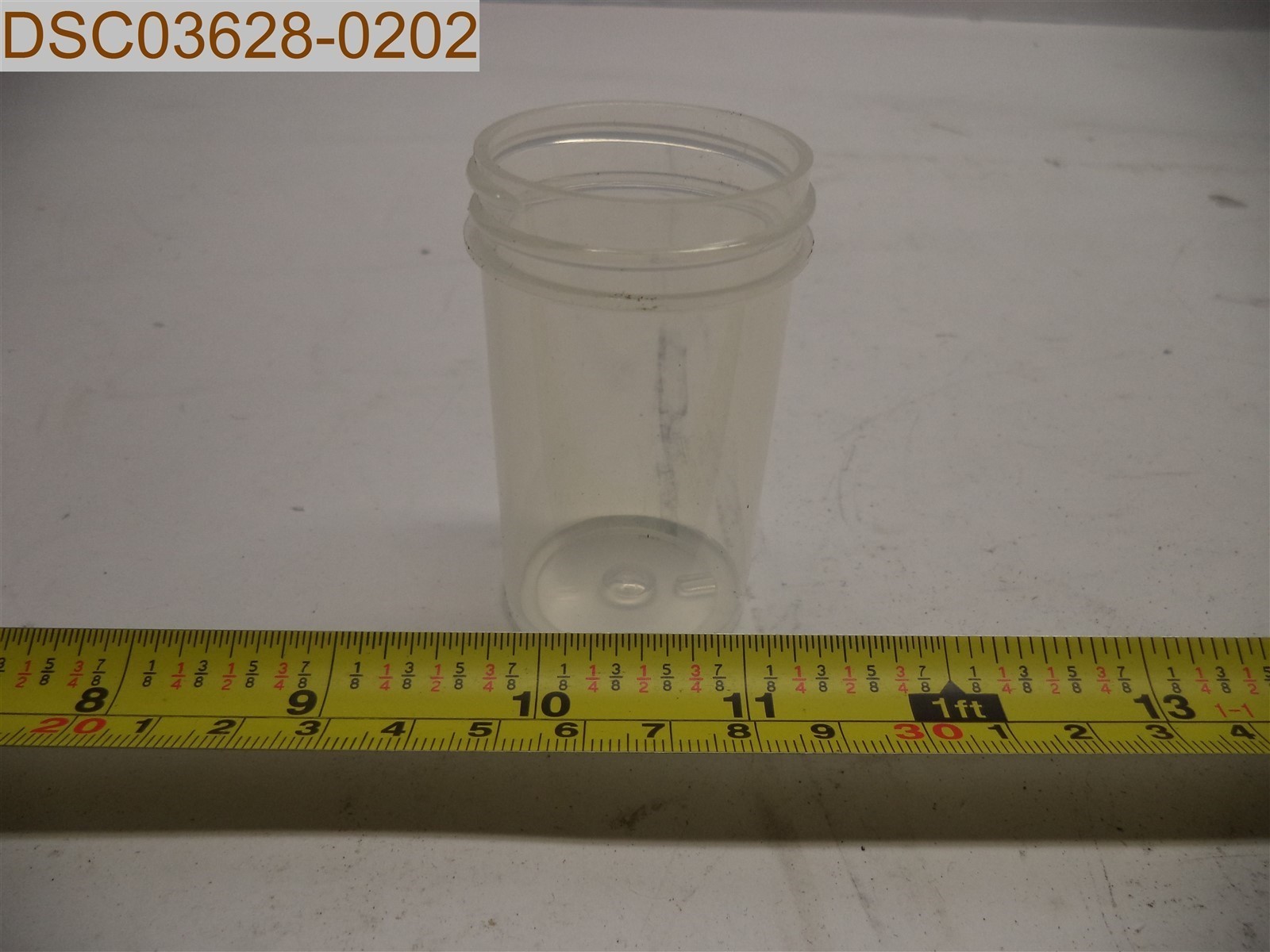 QTY = 560: 2oz 43mm Polypropylene Jars Color#1 MAT-S10-01 A0430200PPC 033-090419