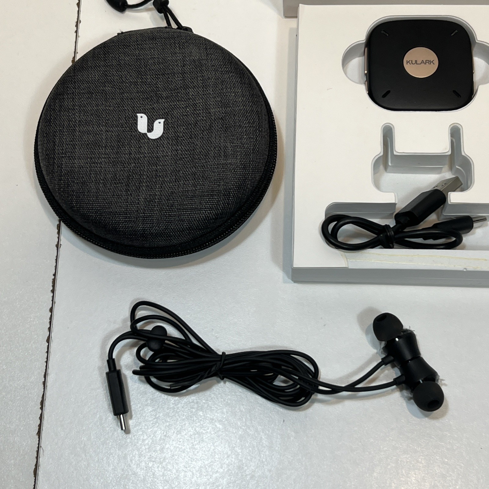 Kulark BL-F1 Neckband Ai Hearing Aid Bluetooth Rechargeable New Open Box
