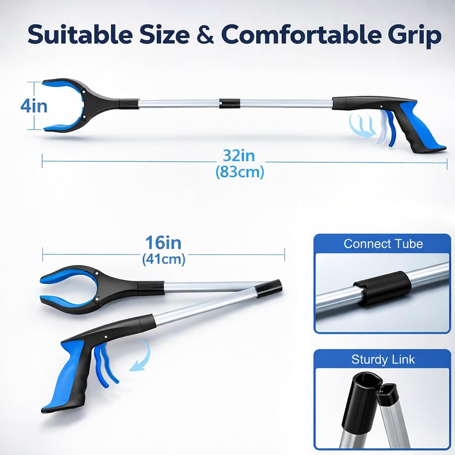 Portable 32” Gripper with Strong Magnet – An Essential for Seniors & Outdoors