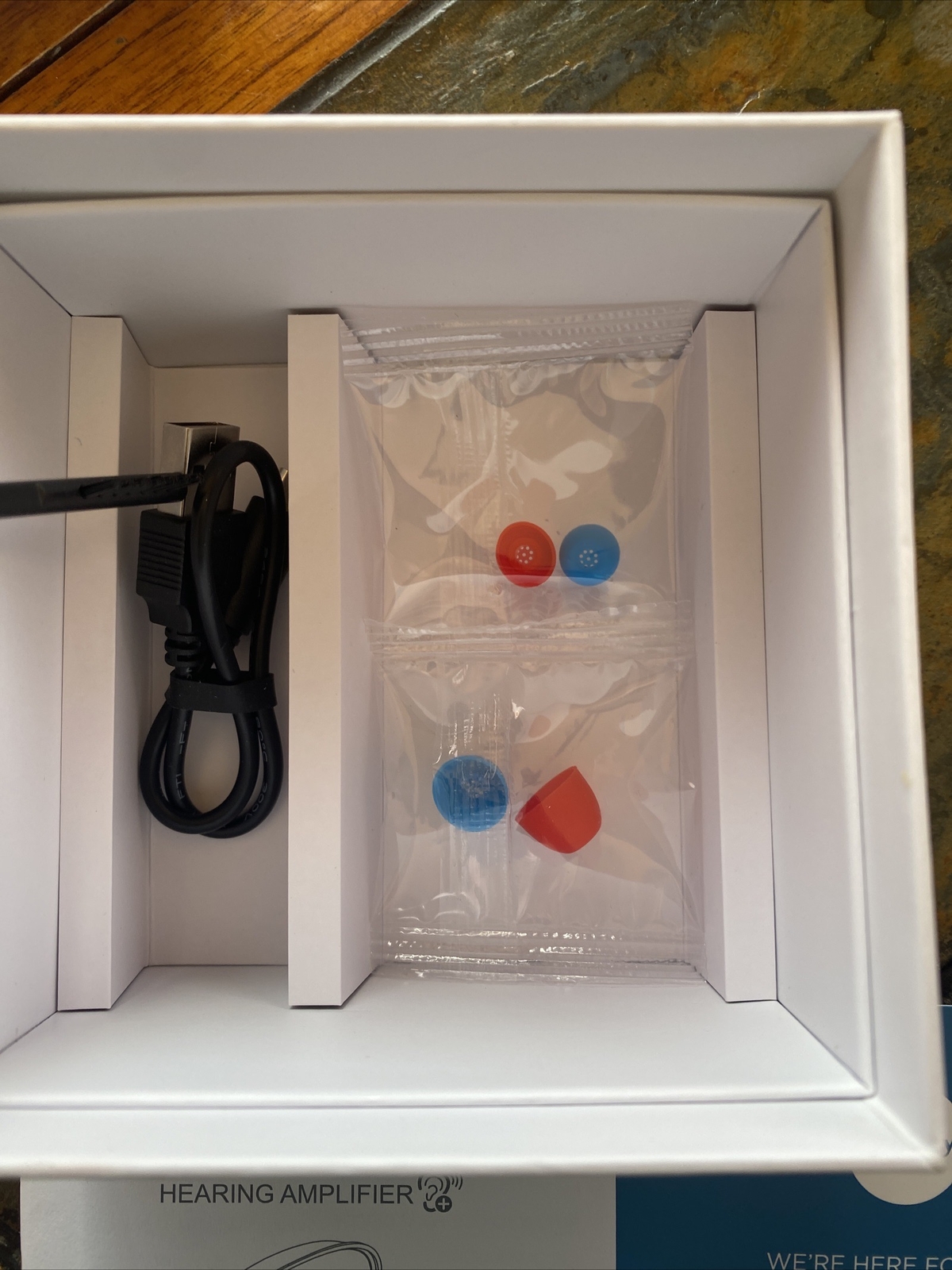 ITE Hearing Amplifier Rechargeable Auto Power On/Off 3 Sizes JH-A610 Cakossy