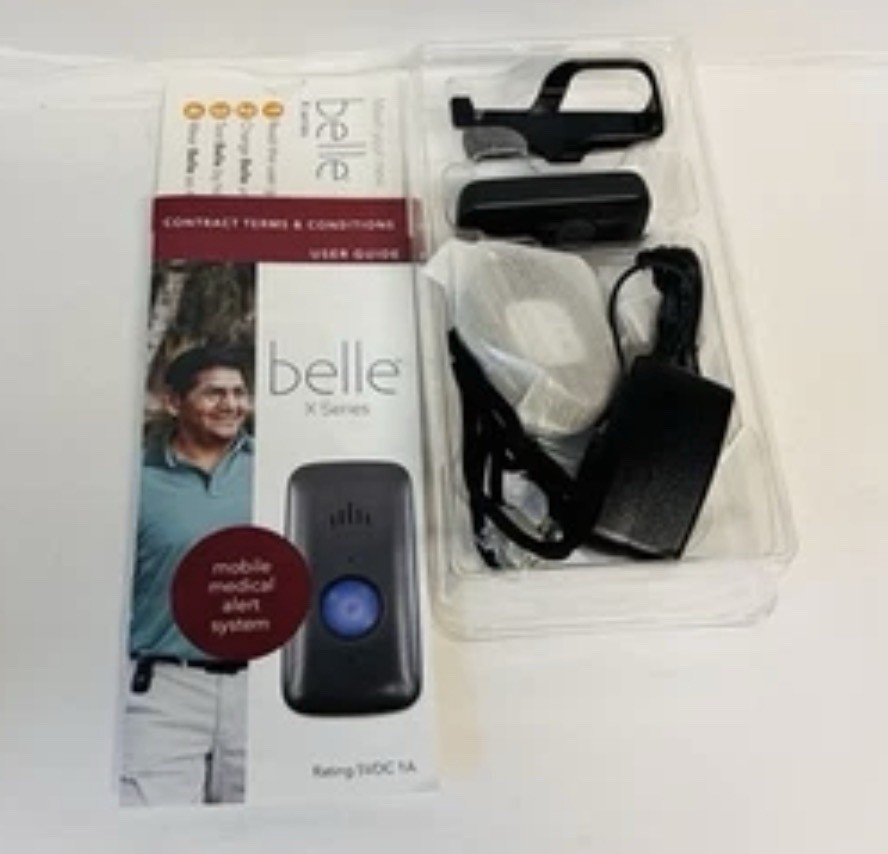 Belle X Series Mobile Medical Alert System Verizon LTE Complete In Box New