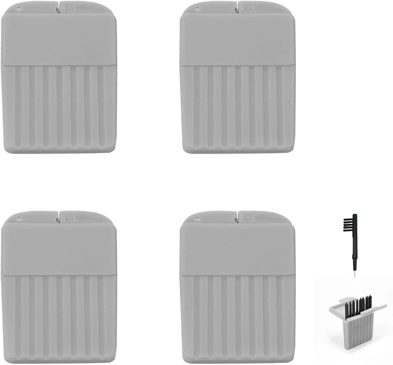 Genuine Phonak Cerustop Wax Guards Color Gray- 4 Packs (32 Filters)