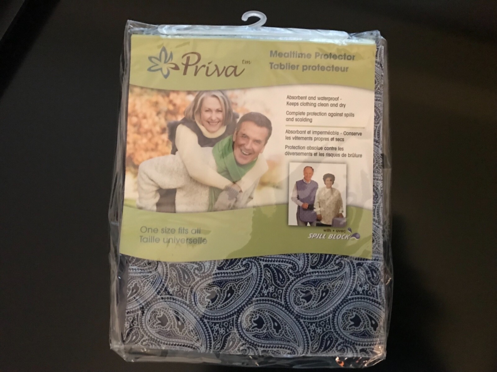 Priva Mealtime Protector one size fits all for adults