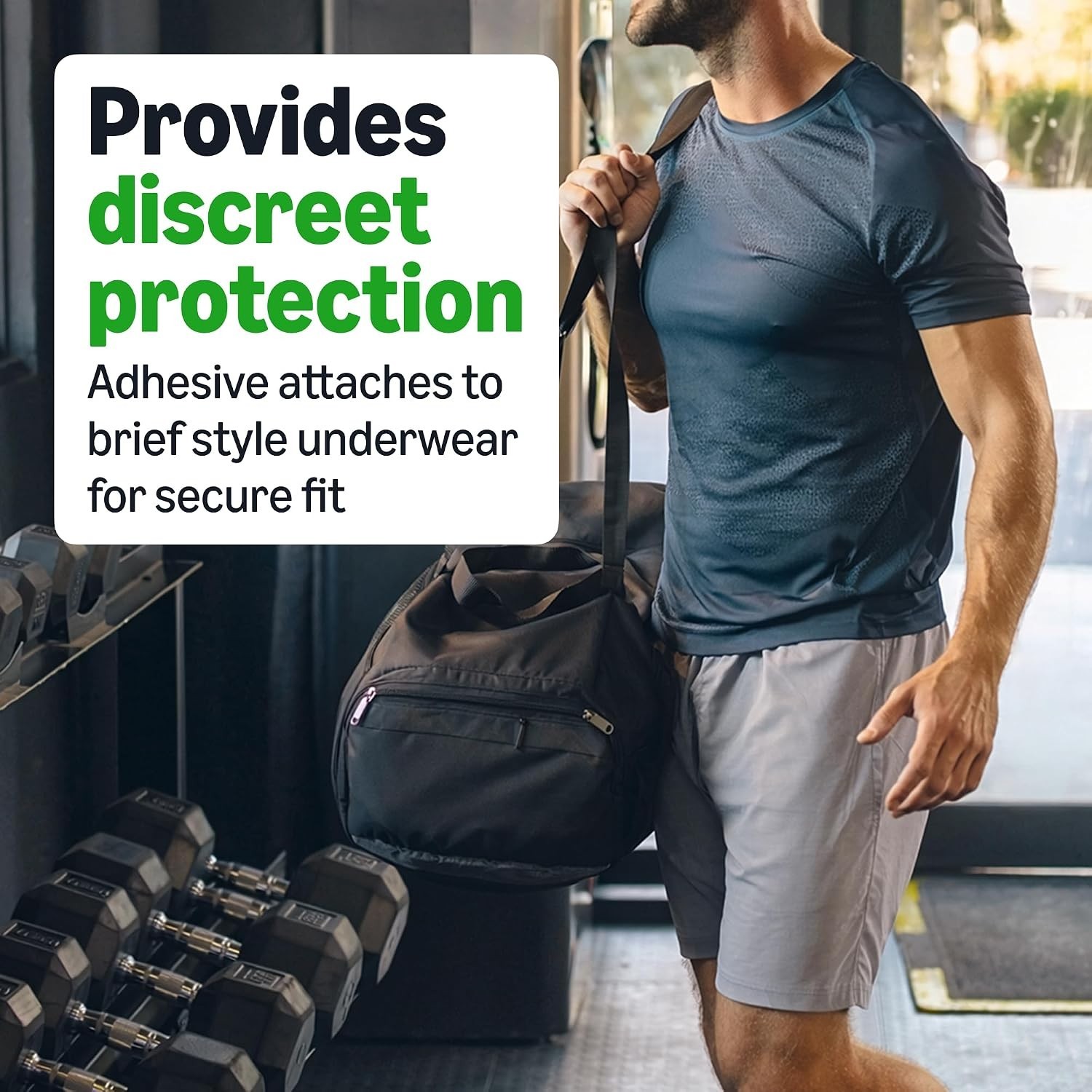 Men’s Incontinence Guards, Maximum Absorbency, Moisture-Wicking with Odor Pro…