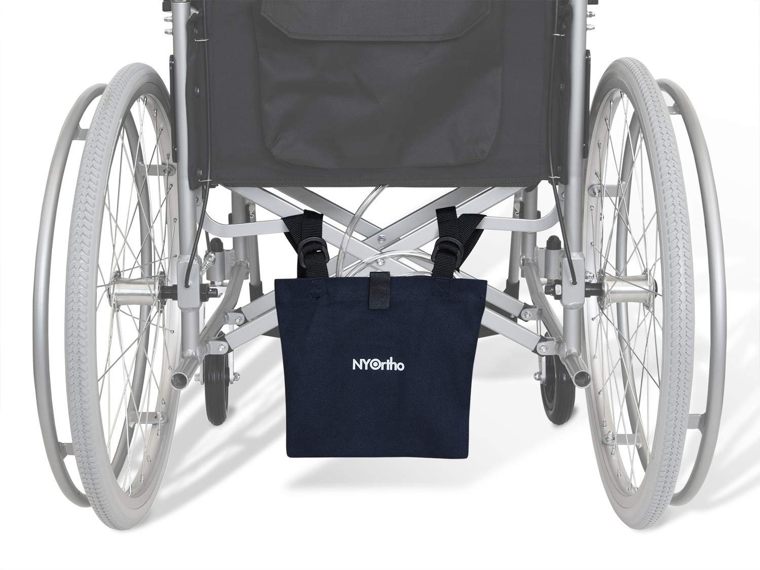 NYOrtho Urine Drainage Bag Holder Durable Canvas for Wheelchair Bed Geri Chair