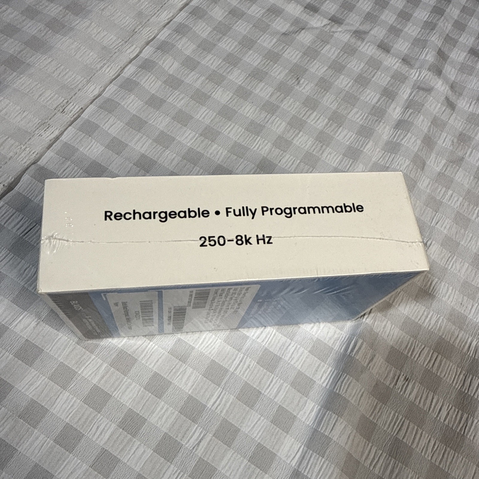 BlaidsX Neuro Rechargeable RIC + Programmable Hearing Aids, 250-8 Hz, New Sealed