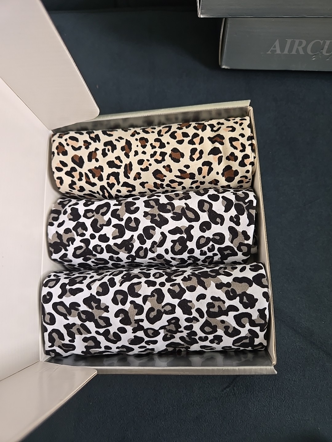 AIRCUTE Sz M Pack of 3 Women Animal Print Absorbency Incontinence Underwear. New