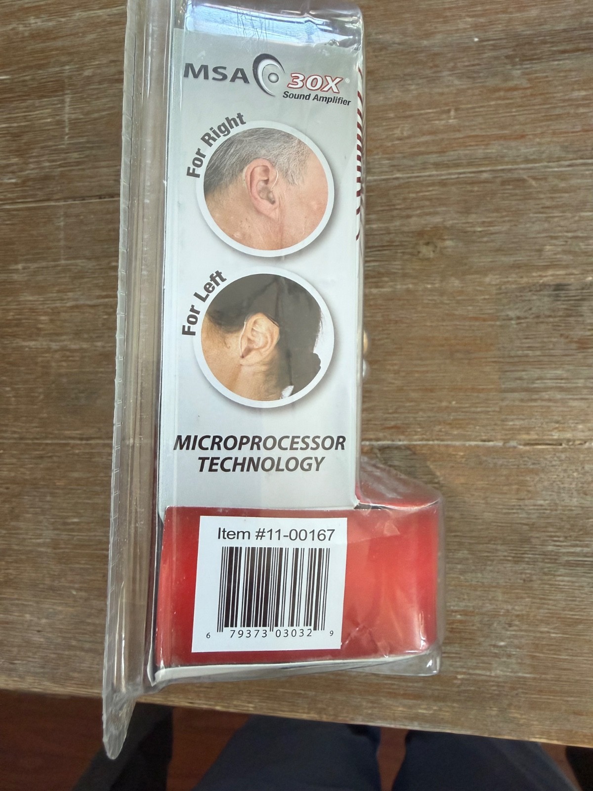 MSA 30X Sound Amplifier Rechargeable Hearing Device NEW As Seen On TV New Sealed