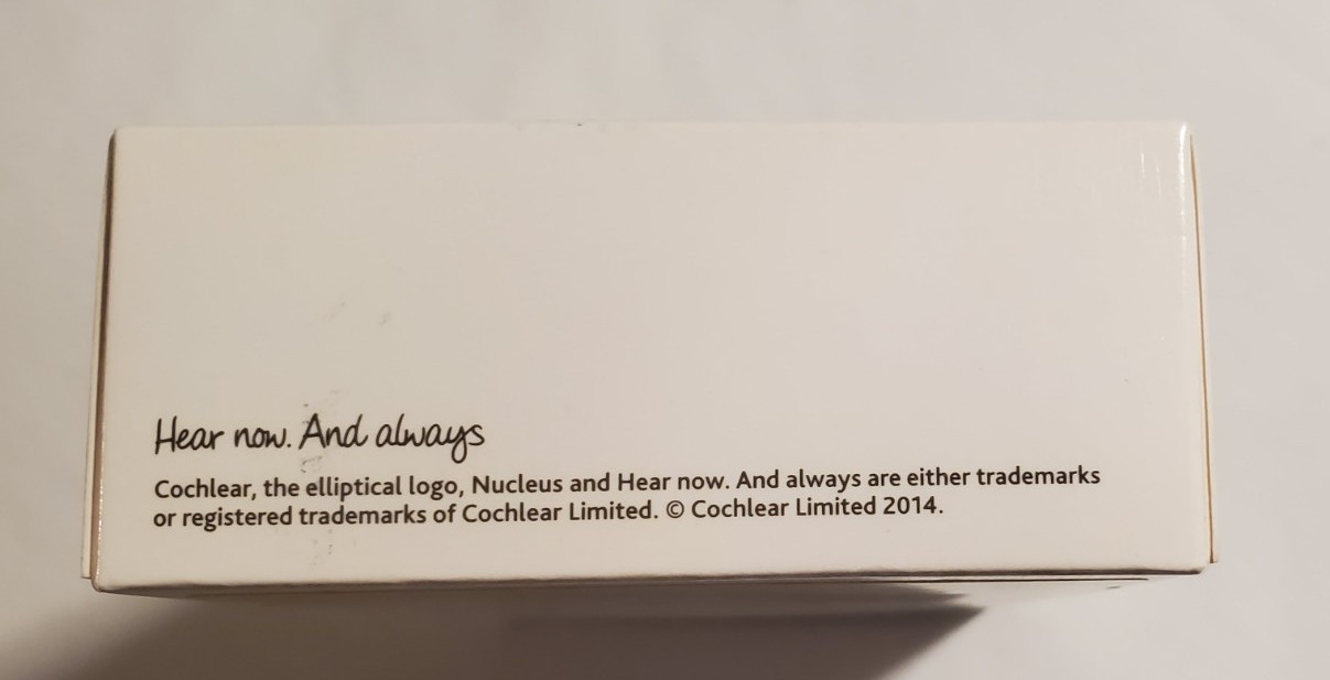 Cochlear USB Power Adapter Black CP1000 REF#730907 Brand New Sealed Orig Box