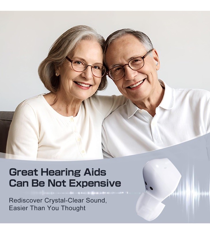 💪Ceretone Fusion OTC Hearing Aids (CE-A61AT) – NEW SEALED