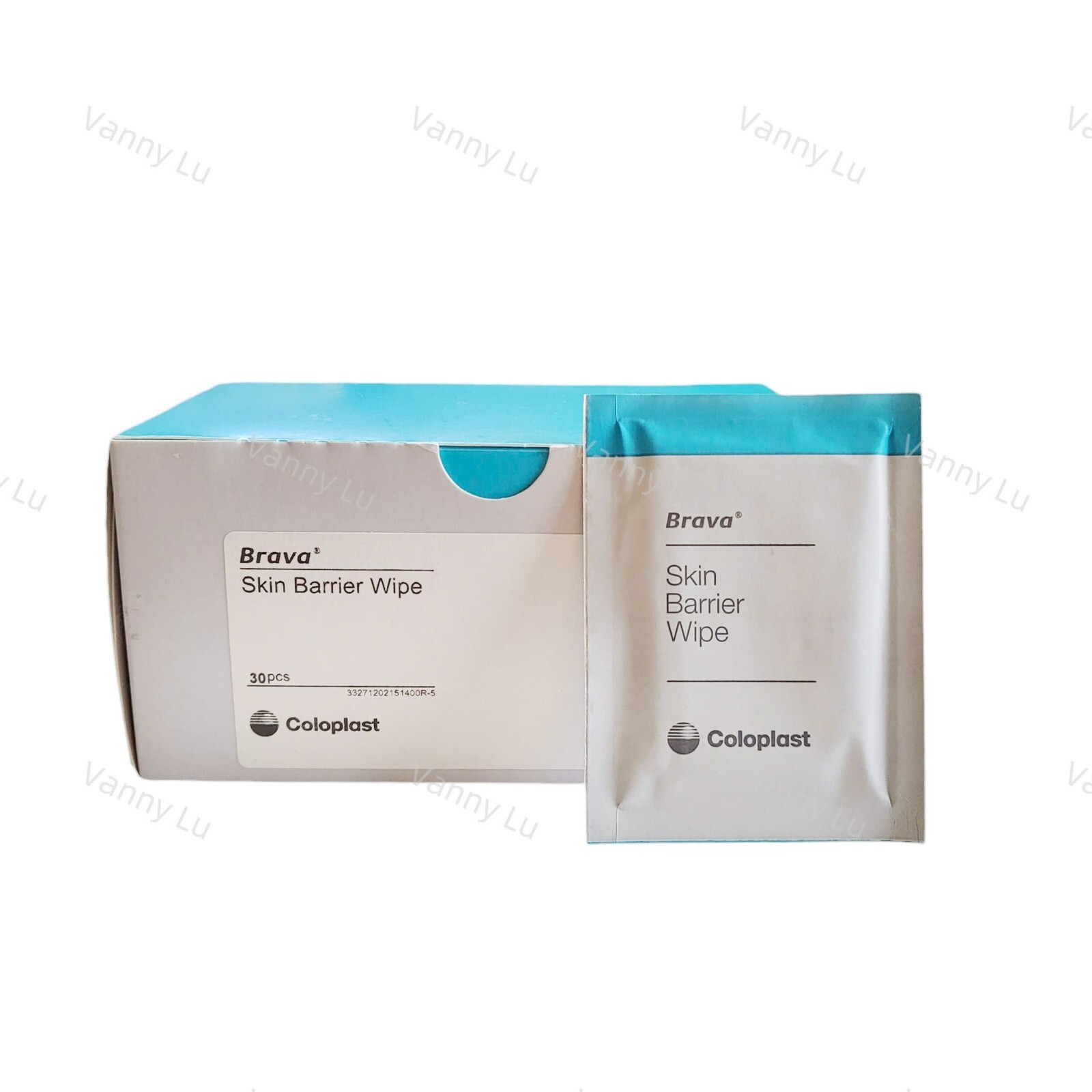 Coloplast 120215 – Brava Skin Barrier Wipes, Box of 30