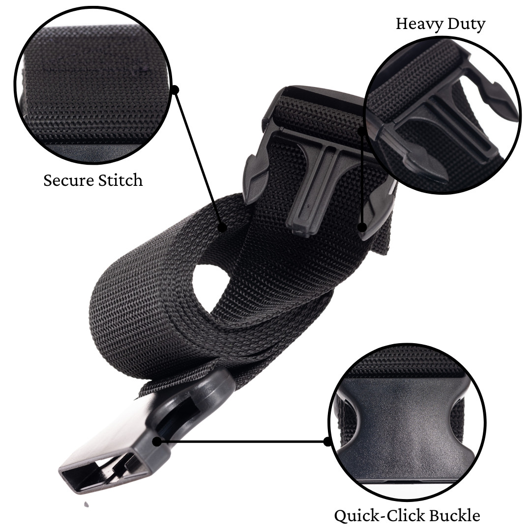 Gait Belt and Transfer/Walking Assist Quick-Click Standing Aid Choose Color/Size