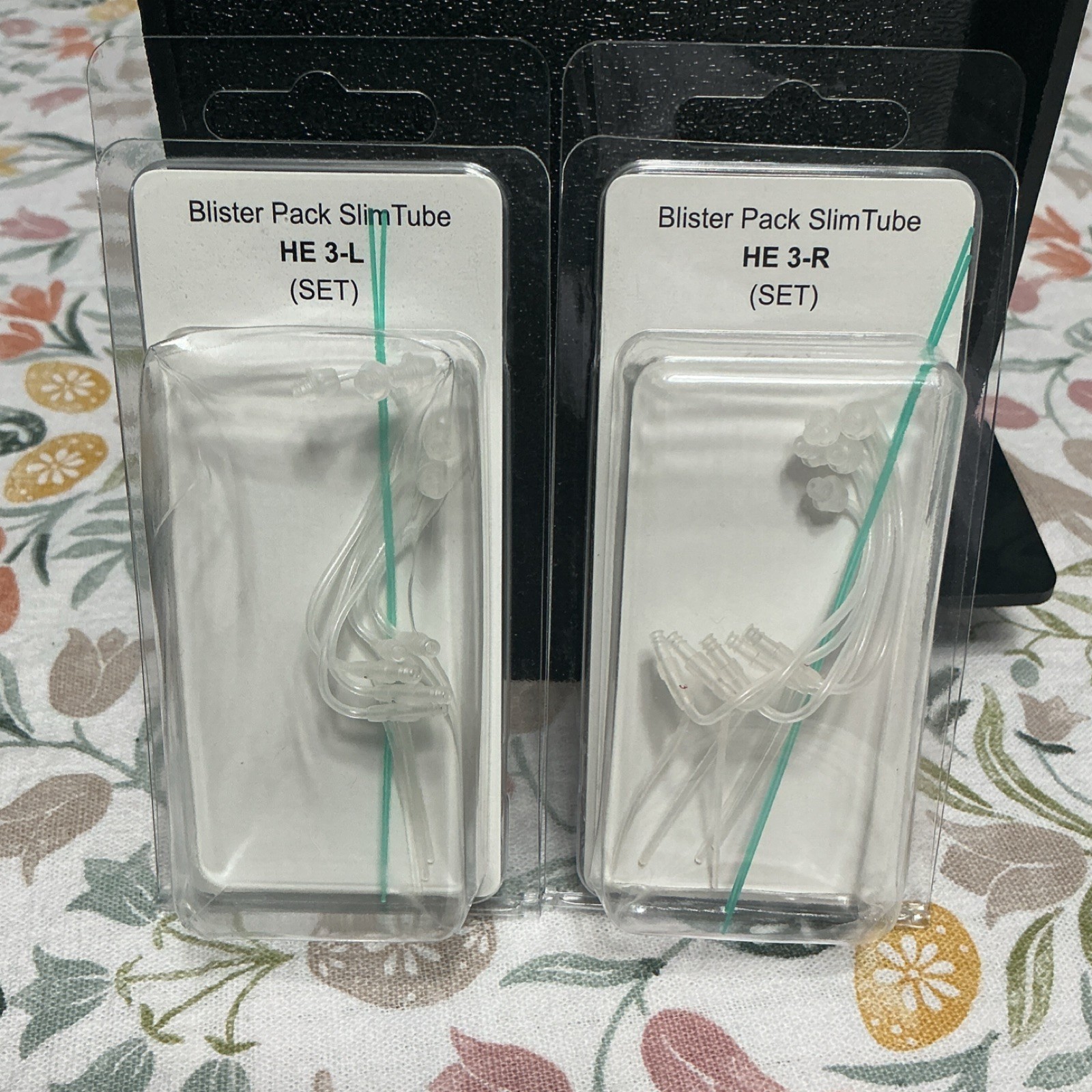 Sonova AG SlimTube HE 3-L & HE 3-R, Clear Plastic, 054-0546/054-0542