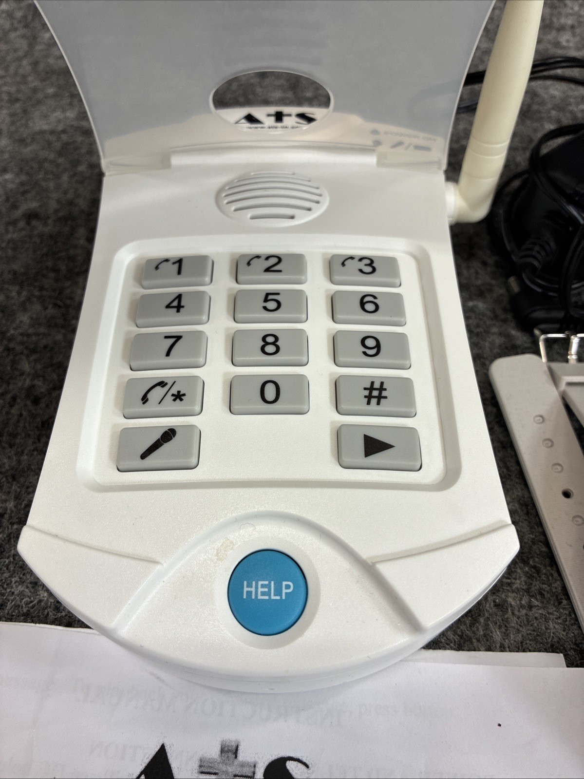 HELP Dialer 700 Medical Alert System With Necklace & Wristband/Bracelet