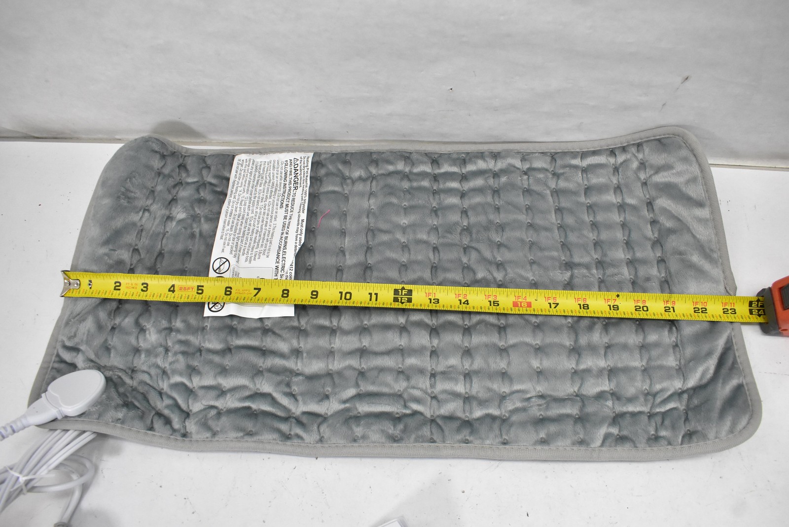 Electric Heating Pad 12″ x 24″ with Adjustable Temperature Control & Remote