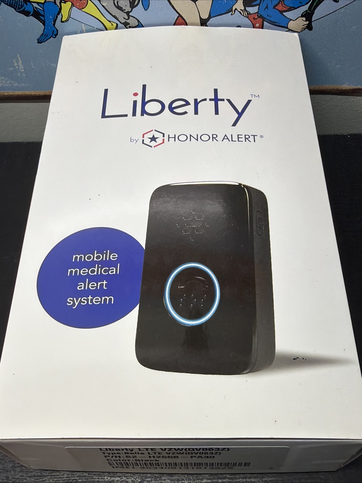 NEW Liberty by Honor Alert ~Mobile Medical Alert System ~ Belle LTE VZW (QVO63Z)