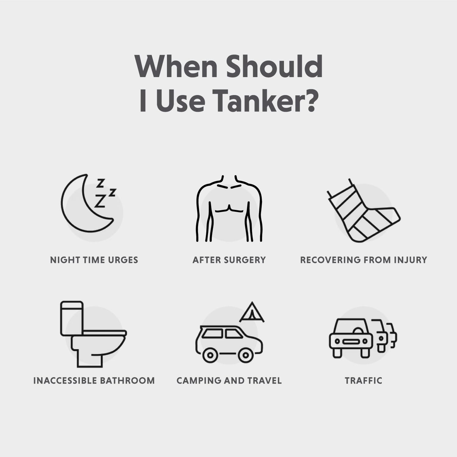 Tanker – Portable Urinal for Men Spill Proof – A Camping and Festival Essenti…