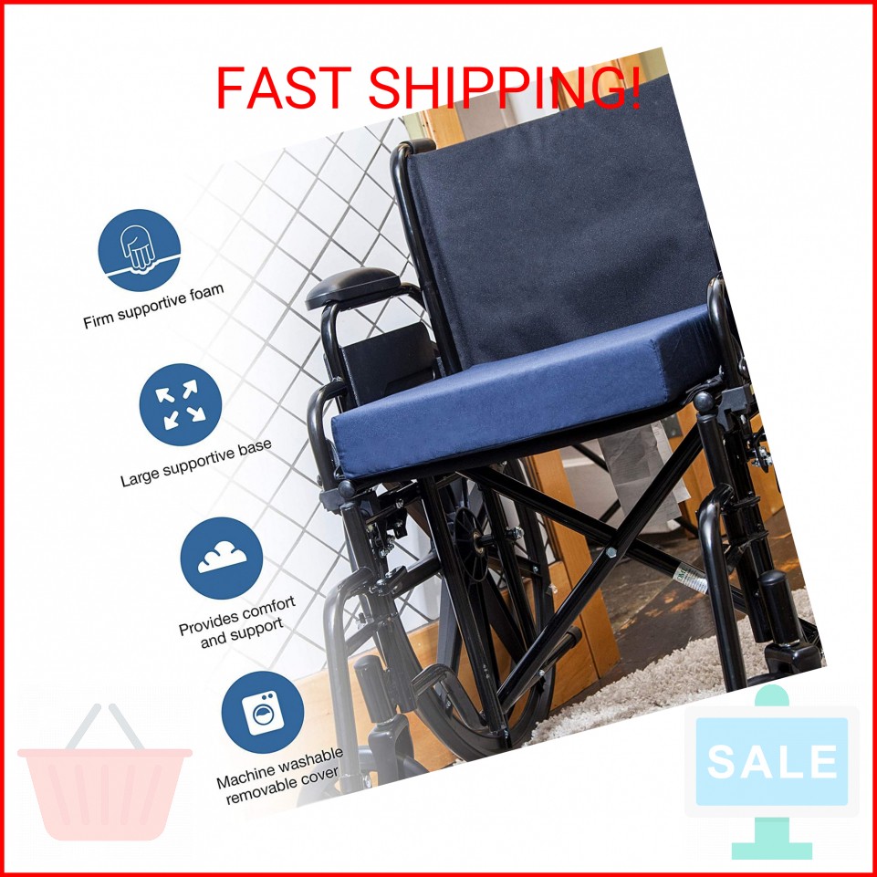 DMI Seat and Chair Cushion for Office Chairs, Wheelchairs, Scooters, Kitchen Cha