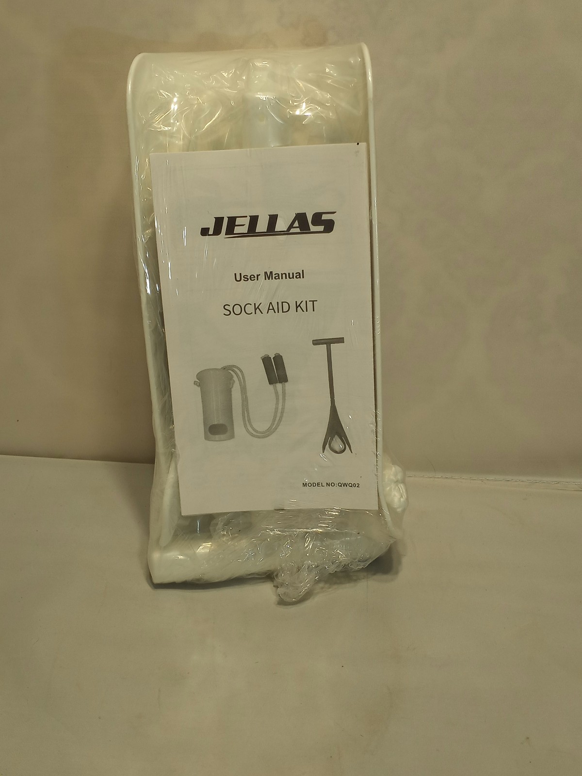 Jellas Sock Aid Kit Long Rope Assist Device for Seniors Assistance NEW!
