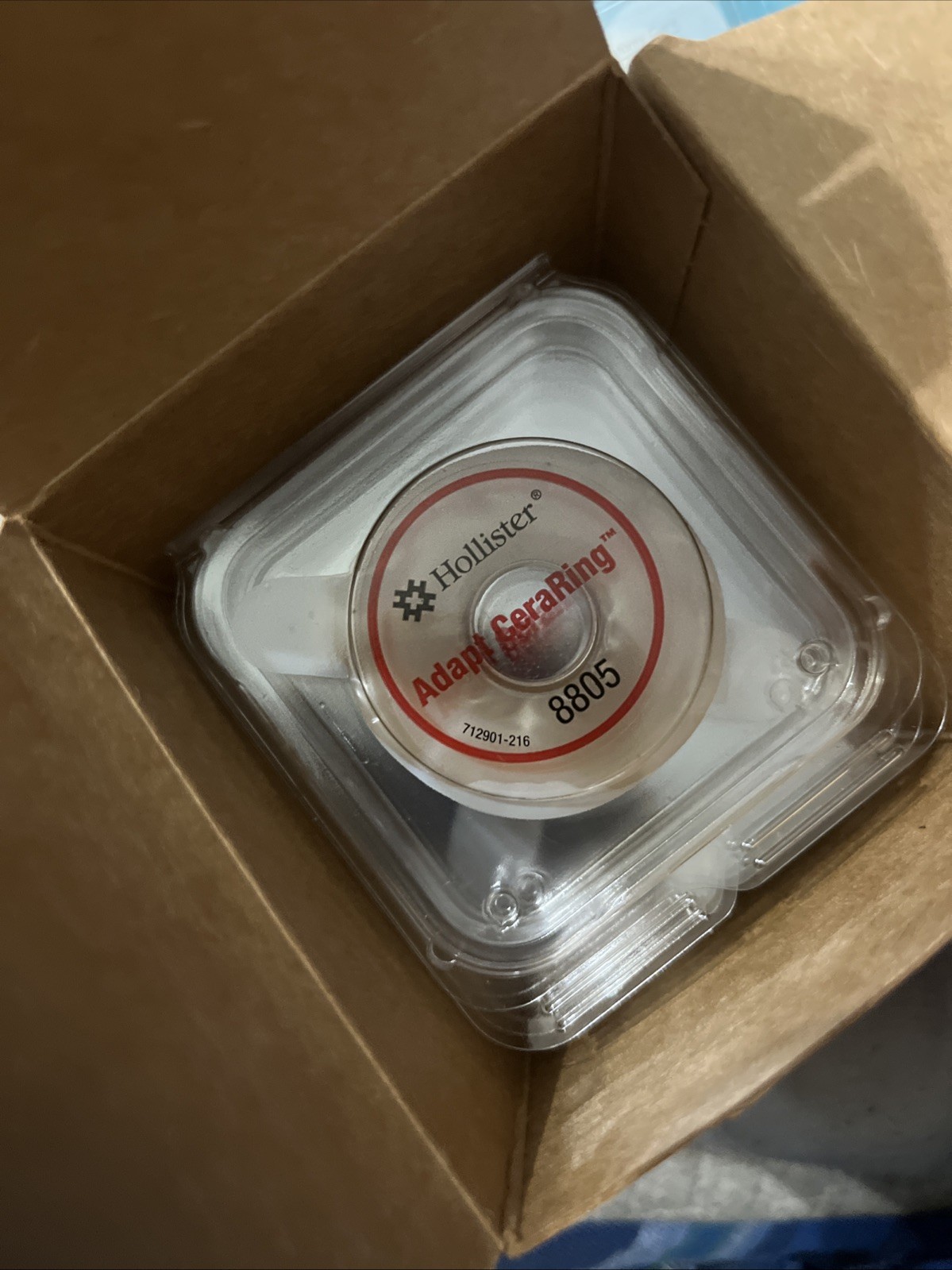 Hollister 8805 Ostomy Barrier Rings 8 Rings + 5 Brava Seals– Exp. 2029/2027