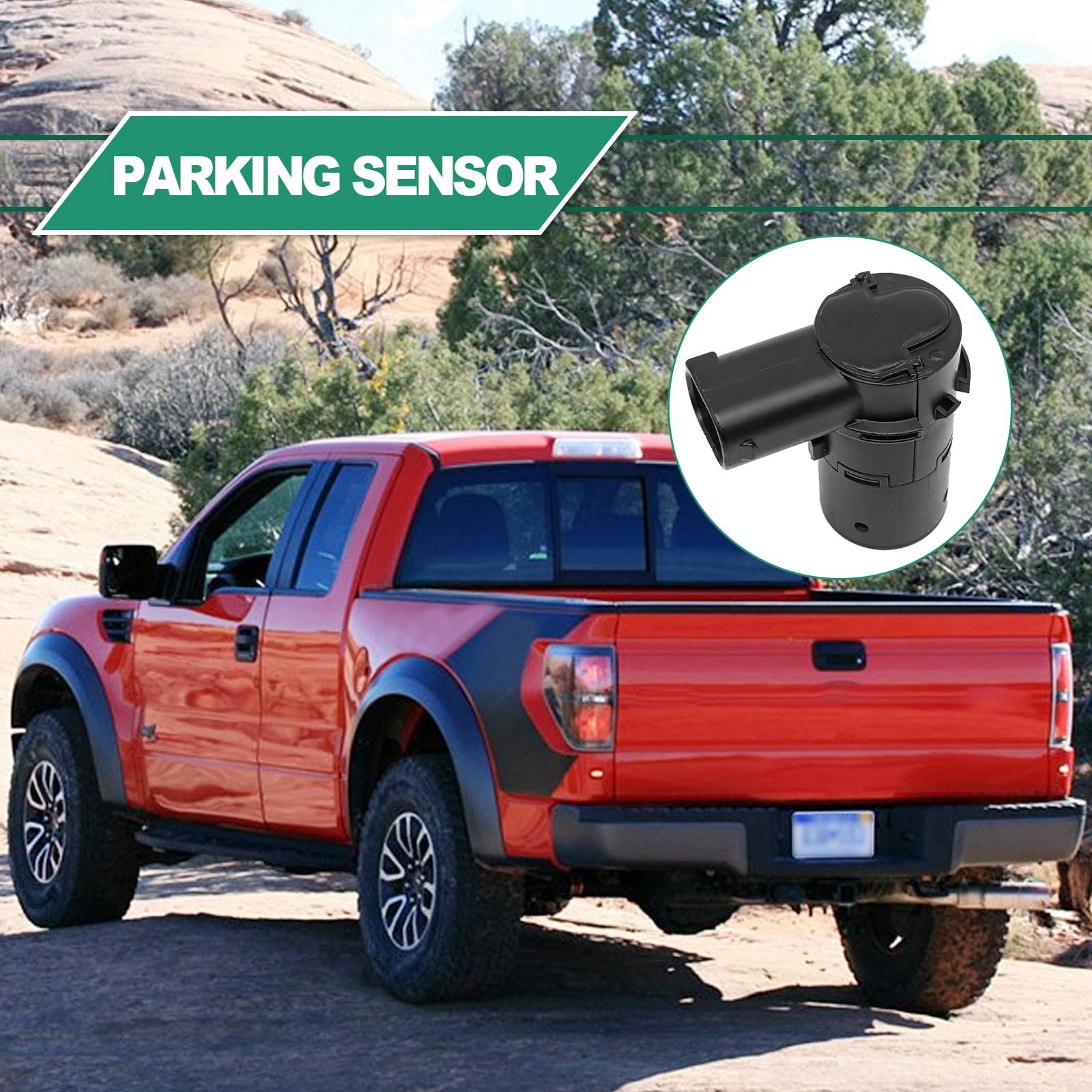 4 Pack Reverse Bumper Parking Assist Sensors for Ford F150 F250 F350 E-150