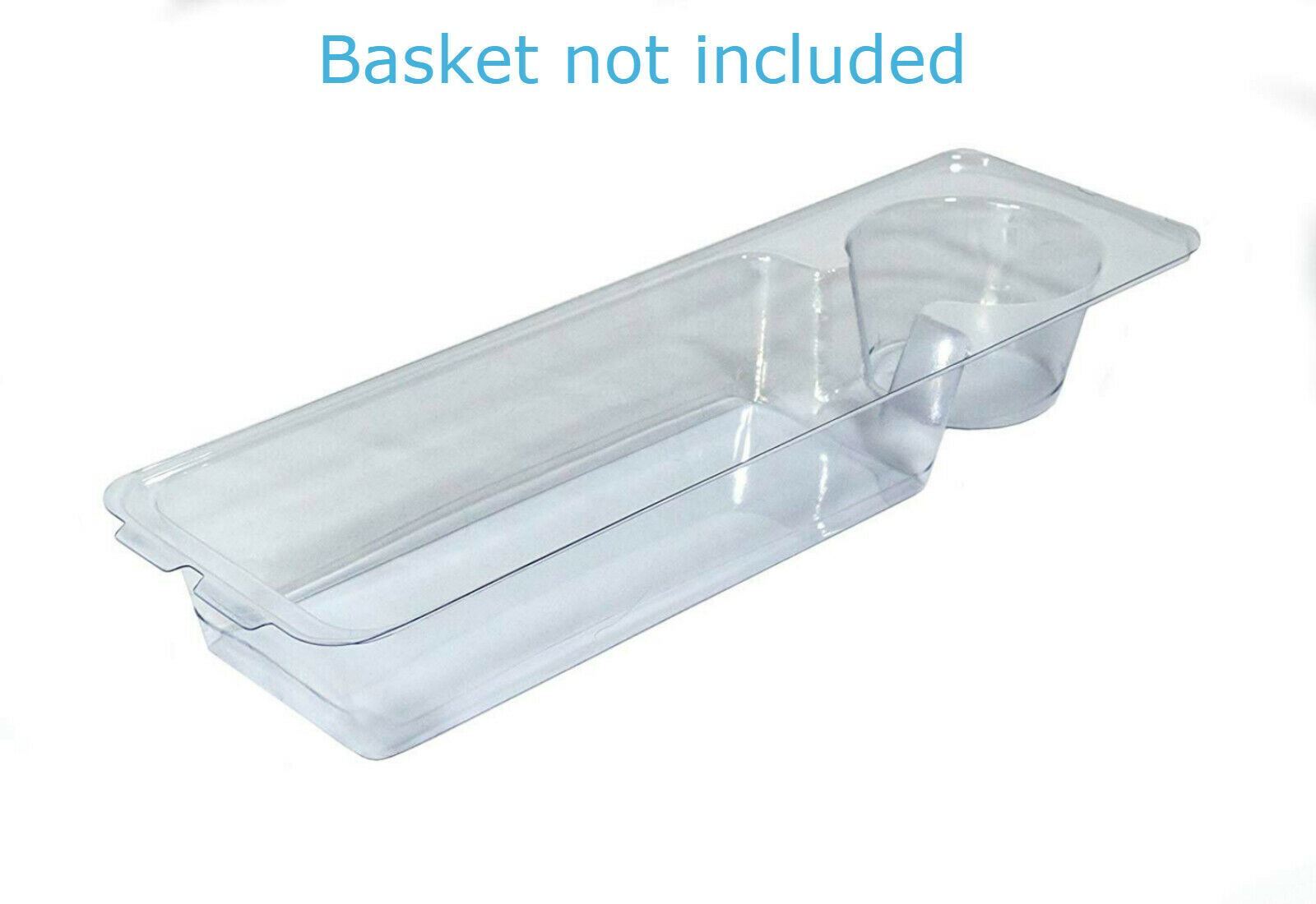 Extra-Thick Walker Basket Clear Plastic Insert/Tray/Cup Holder – All Colors