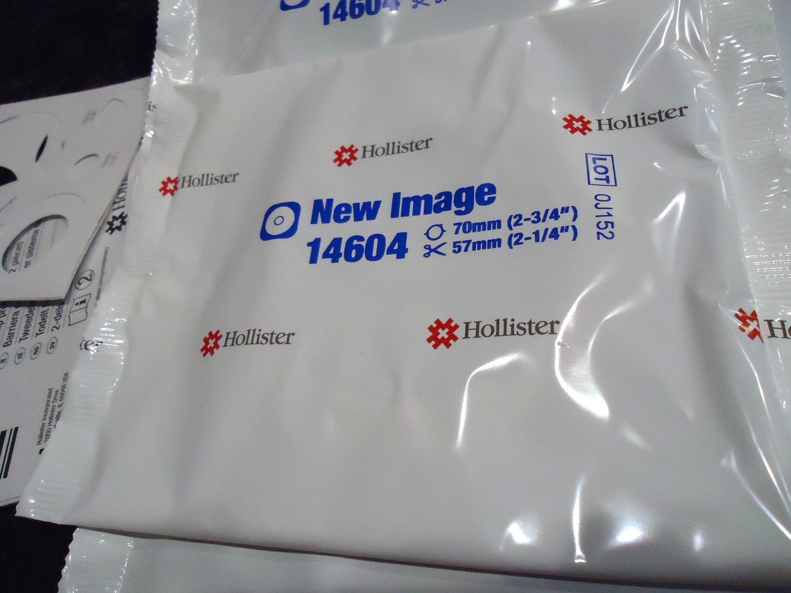 Lot of (2) box Hollister 14604 Flextend 2 Piece Ostomy Skin Barrier – 9 Count