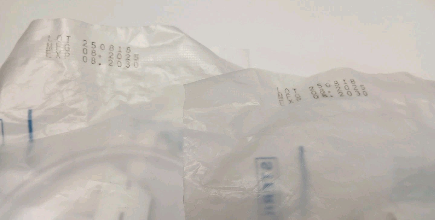 2 Pack 33.8oz/1000ml Leg Bag Urinary Drainage Bag Cloth Straps Leg Catheter