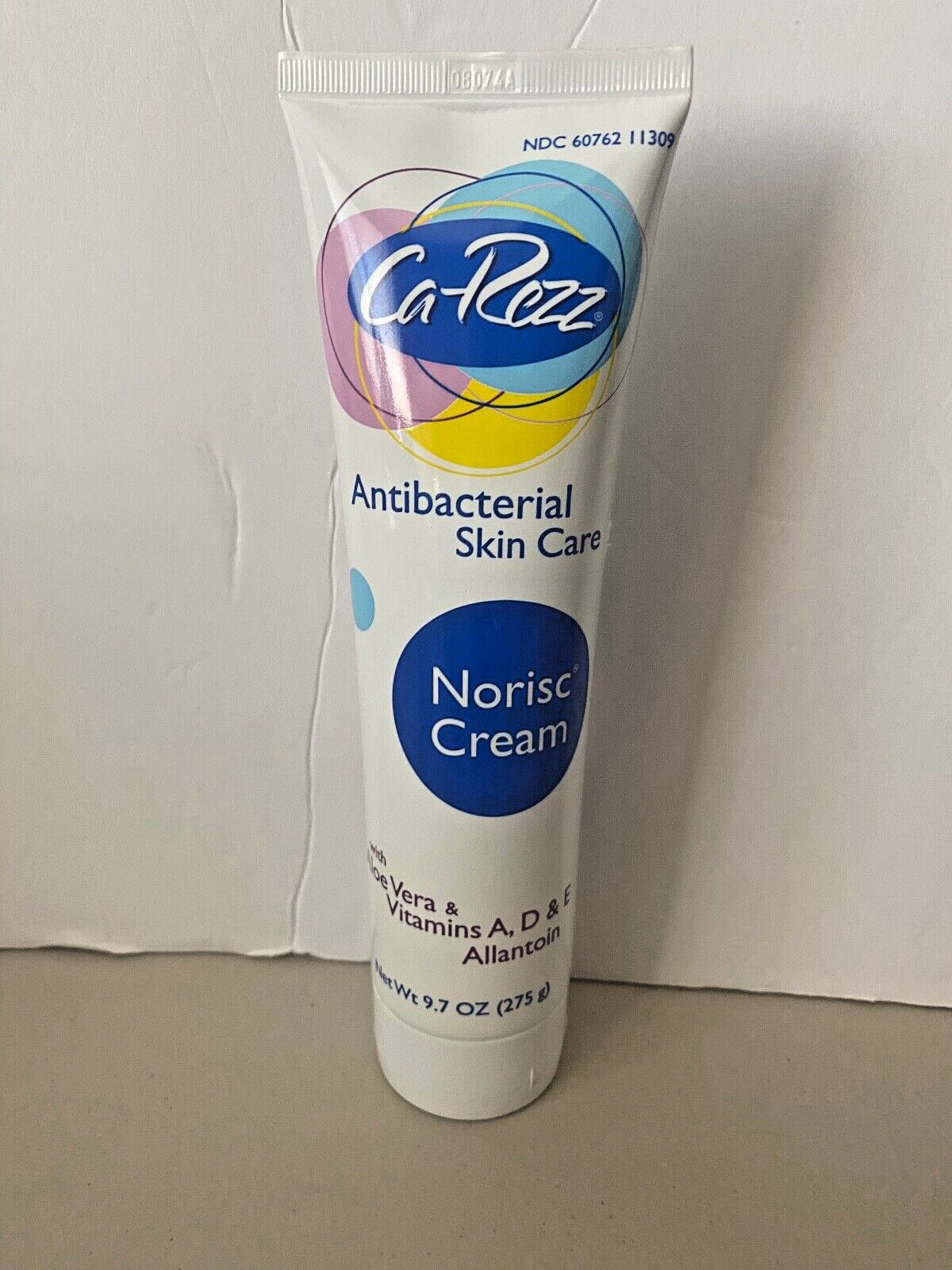 Ca-Rezz Antibacterial Skin Care Norisc Cream with Aloe vera 9.7 oz – NEW