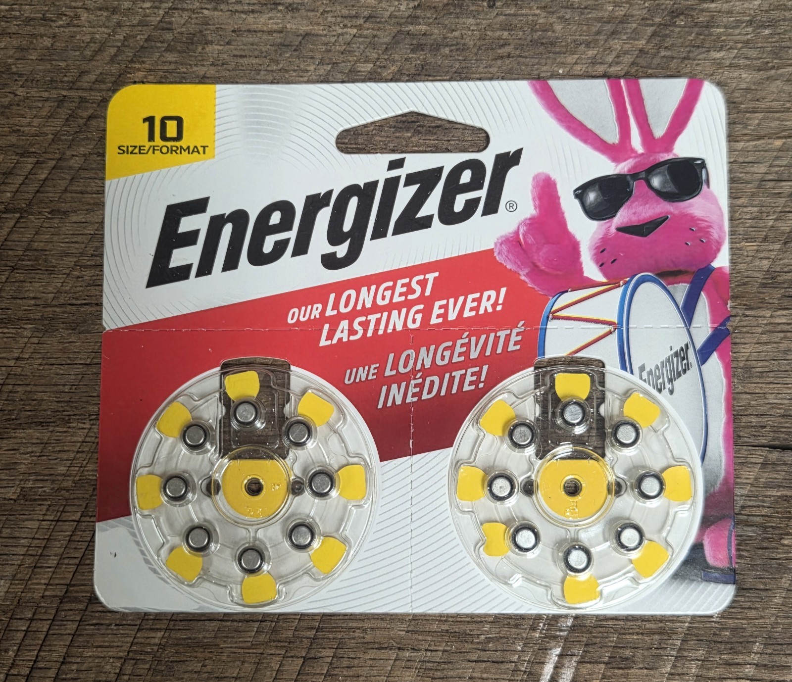 NEW 16 Energizer Size 10 Zinc Air Hearing Aid Batteries AZ10DP-16