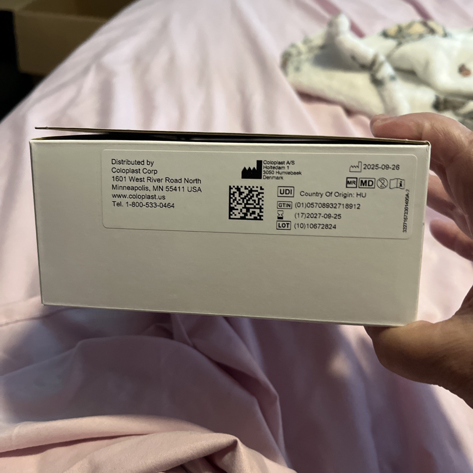 10(1 box of 10) Coloplast 16733 SenSura Mio Convex Ostomy Pouch WIDE Outlet