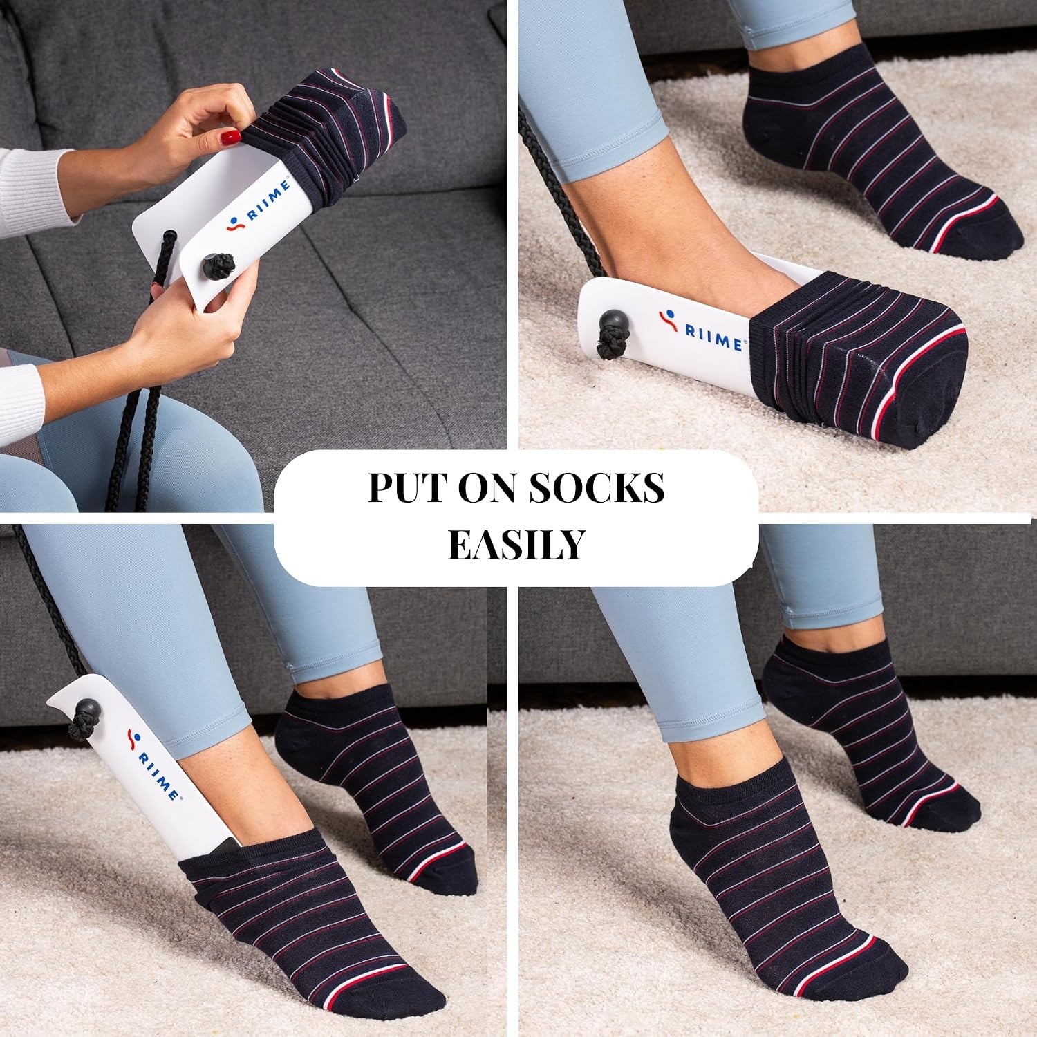 Lightweight Sock Aid Device for Seniors – Prevents Pain and Enhances Mobility